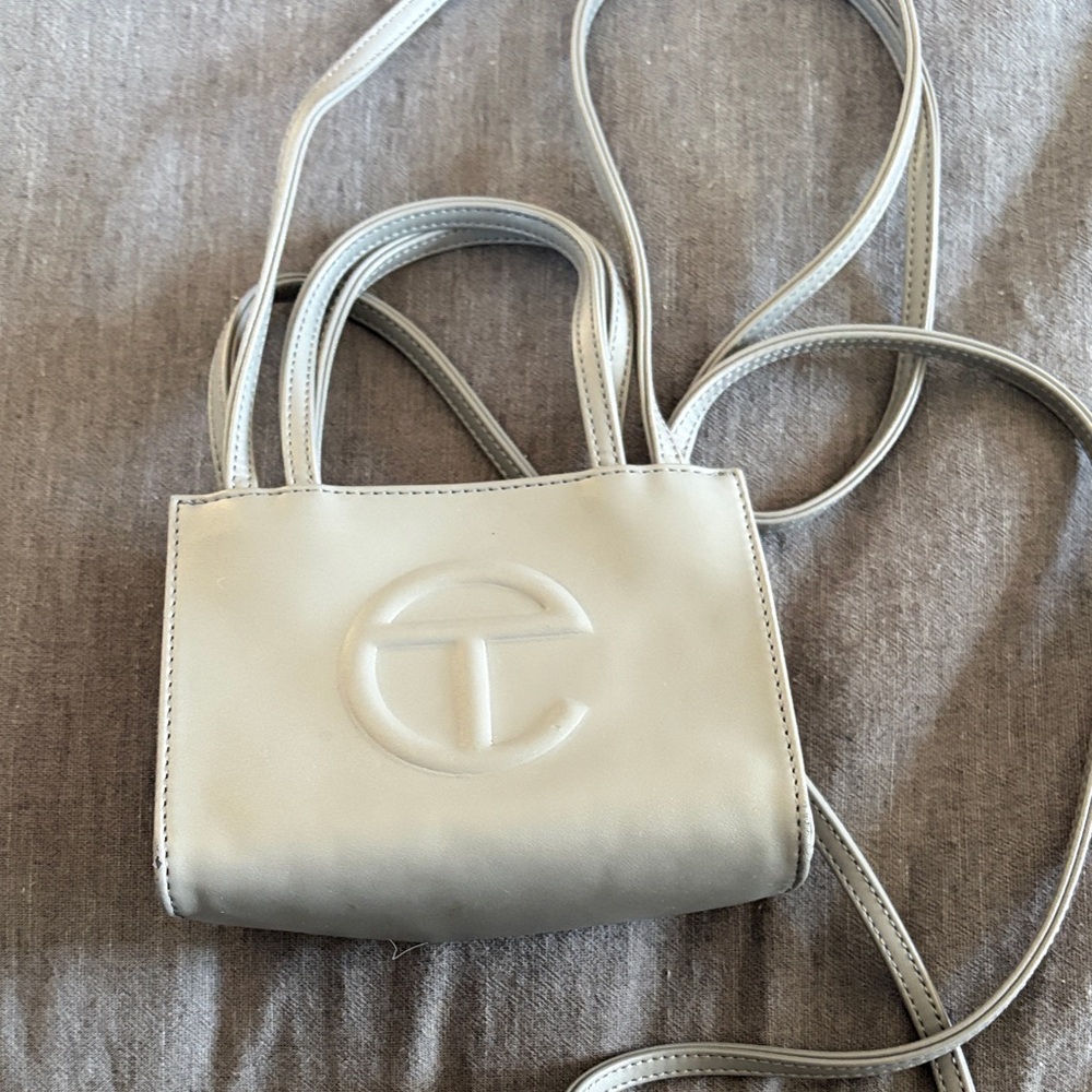 Telfar grey Mini Bag